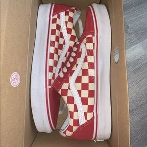 Checkered Vans